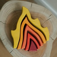 Fire Stacker | Avdar Toys | Open Ended Toy | Wooden Toy | Educational Toy | Pretend Play