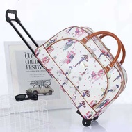 【A Great】 Satchel Trolley Bag Travel Bag Female Large Capacity Drawbar Luggage Bag Lightweight Excur