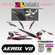 aerox 155 v2 dynopro design decals