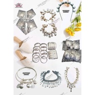 Ngepan iban Aksesori Buah pauh | tumpa| gelang kaki|silver jewellery