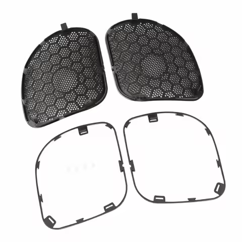 Motorcycle Front Fairing Speaker Grill Mesh Covers For Harley Road Glide FLTRX 2015-2024