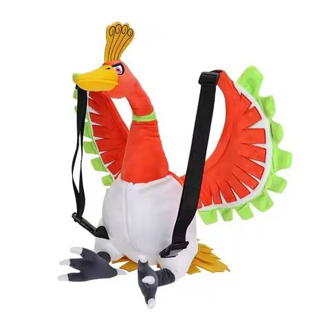 Pokemon Backpack Anime Gengar Charizard Piplup Eevee Mimikyu Backpack Shoulder Bag Cosplay Props Fas