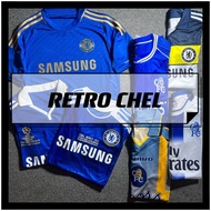 *Retro* Chel Retro Jersey Football Jersey Classic Vintage Jersey Retro Jersey Blues