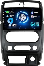 9 Inch Android 14 Car Radio for Suzuki Jimny 2007-2012 - Reversing Camera Free - 2G + 32G - Supports