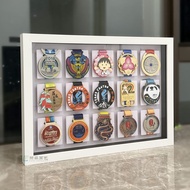 Marathon Keep Medal Display Photo Frame Medal Picture Frame Gold Medal Storage Collection Running Wa
