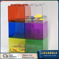 Transparent Money Box Points Coins Reward Coins Gold Coins Adult Children Hard Paper Money Building 