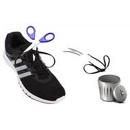iTOP CLIPLACES shoelace organizer-charcoal laces and clip set