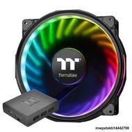 Tt臺式機電腦機箱水冷風壓扇CPU散熱風扇Riing Plus 20cm RGB靜音