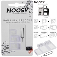 [BONUS Sim Card Ejector] Noosy Simcard Ejector Sim Ejector Sim adapter Simcard Adapter + Tu Needle