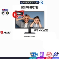[ผ่อน 0% 6 ด.]MSI PRO MP273U/IPS 4K 60Hz/ประกัน 3 Years