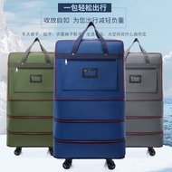 Packing Storage Bag Moving Clothes Residential High School Students Quilt Checked Duffel Bag with Wh