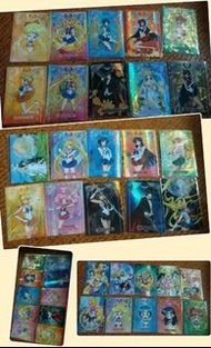 美少女戰士 台灣 閃卡 一套