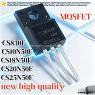 5PCS  NEW 100% Quality CS830F CS10N50F 10N50 CS18N50F 18N50 CS20N50F 20N50 CS25N50F 25N50 TO-220F MO