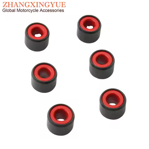 6PC Dylan125 Dylan150 Variator Roller 18g Weights 20x15mm For Honda Lead 125 SH125 PCX125 Dylan Pant