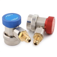 [Refrigerant Connector] Refrigerant Connector Quick Adjustable Red High Pressure R134a Low