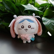 緞帶小兔帽-櫻花粉 | 娃衣 吉伊卡哇 ちいかわ Chiikawa 10cm適用