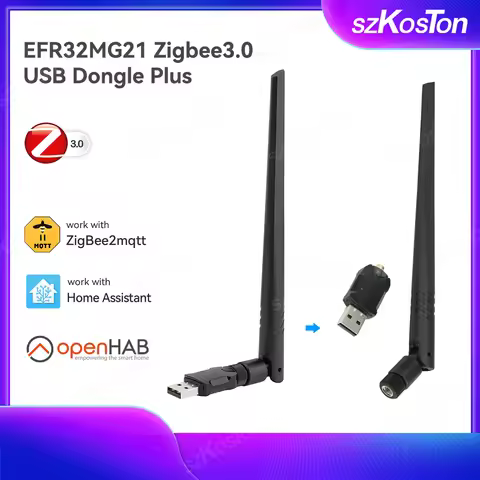 ZigBee 3.0 USB Dongle Plus-E Universal Zigbee Wireless Gateway Stick Open Source Hub For Home Assist