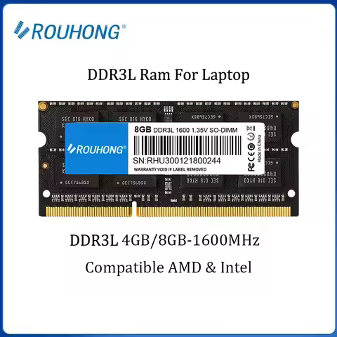 Memoria Ram Notebook DDR4 DDR3L 16GB 8GB 4GB 32GB 3200 2666 2400 1600 1333 Sodimm Laptop Memory