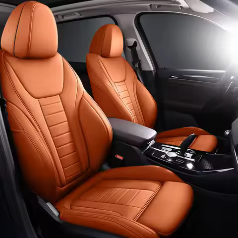 Custom Car Seat Covers leather For BMW X3 G01 F97 E83 F25 IX3 Full Set Interior Parts Automotive Pro