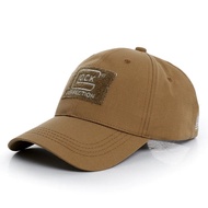 หมวกแก๊บ หมวกแก๊ป Glock  หมวกกันแดด หมวก กันแดด หมวกทหาร ทหารตำรวจแฟชันทหาร มีตีนตุ๊กแกปรับขนาดได้ ขนาด55-61CM 4 แบบ ในไทย// Hat Caps Glock 4 Color