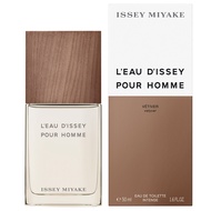 Issey Miyake L'Eau d'Issey pour Homme Vétiver (50ml , 100ml) น้ำหอมสำหรับผู้ชาย กลิ่นหอมสดชื่น ที่ผสานความหอมทรงพลังของราก Vetiver ความเผ็ดร้อนของ Ginger