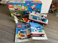 絕版 Lego 6666 救護車 十字車 ambulance 