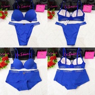 La senza Remix Cotton Push Up Bra Set Size 34A/S 34B/S, M 34C/M 36B/M,L 60262253