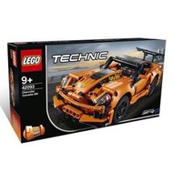 LEGO樂高積木機械組42093雪佛蘭跑車ZR1賽車男孩玩具~好品鋪