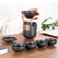 Coya Cozy TP03 1 Pot 4 Cup Portable Travel Ceramic Porcelain Kung Fu Chinese Tea Set Gift C/W Travel