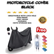 SYM VF3i-VF 125 - Motor Cover Water Proof Anti Dust Anti Sun And RAin With Freebies Motorcycle Cover
