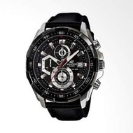New Cas_Edific Efr 539 Leather Strap Fashion Men Watch All Function