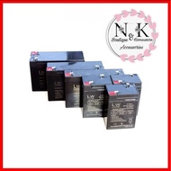 GDJN Rechargeable Battery  12V 7AH / 12V/4.5AH 6V/4.5AH. Auto Gate /speaker/ CCTV Alam / Autogate Ca