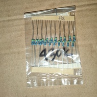 R 430K Ohm 0.25W 1 Percent Metal Film Resistor 430 K Kilo Ohm MetalFilm 0.25 Watt 20 Pcs