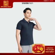 Insidemen Men's Short Sleeve Polo Shirt Thin Light Stretch Slim fit IPS012AZ