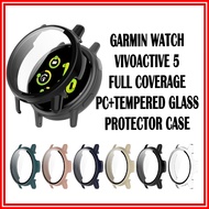 Garmin Vivoactive 5 Case Tempered Glass PC Case Cover Garmin Watch Vivoactive5 casing Smart Watch Protector Cover