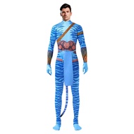 Avatar 2 The Way of Water ชุดคอสเพลย์ Tights Onesies สำหรับผู้ชายผู้หญิงเด็กชายเด็กหญิงเด็ก
