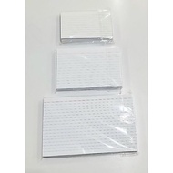 INDEX CARD 100pcs/pack (3x5)(4x6)(5x8)