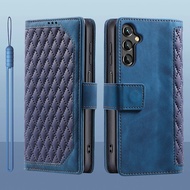 A14 Case For Coque Samsung Galaxy A14 5G 4G Case Leather Wallet Flip Phone Case For Samsung A14 5G c