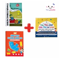 Intellectual Nurturing Combo - 136 game book for babies + 3D Geometry Book + Feynman Learning Method