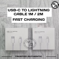 IPH USB-C to Lightning Charger Cable 2M 1 Meter USB Type C to Lightning Charger Cable / iphone Fast 