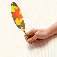 日本Quill Pen 羽毛原子筆 Naive自然系列 N04 羽毛筆