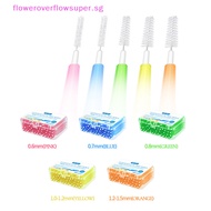 FSSG 60toothpick dental Interdental brush 0.6-1.5mm oral care orthodontic tooth floss HOT