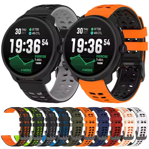 22mm Sport Breathable Bracelet For SUUNTO RACE 2 S RUN VERTICAL SUUNTO 9 5 PEAK PRO Strap For COROS 