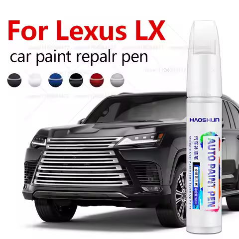 Car Paint Repair Pen For 1996-2025 Lexus LX Paint Scratch Repair Accessories White 083 Black 202 Gre