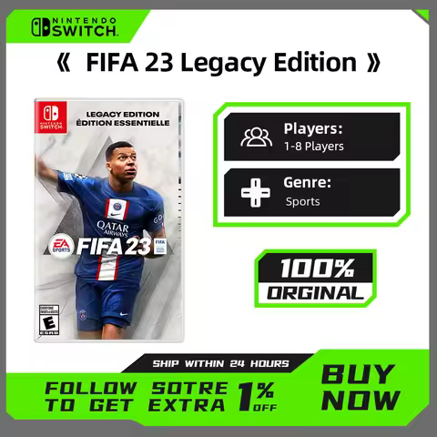 Nintendo Switch Games Deals - FIFA 23 - Stander Edition Original Games Physical Cartridge Card for N