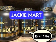 ON Isolate Ecer 1 lbs Repack 450 Gram ON Gold Standard Isolate Eceran 1 lbs