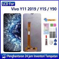 [Promosi] ORIGINAL LCD Untuk  Vivo Y11 2019 / Y1S / Y90 - ANTI JARI CAPEK & GARISAN