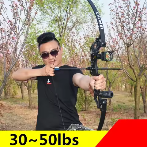New Professional Straight Draw Bow 30-50 Lbs Powerful Hunting Archery Bow and Arrow Outdoor Hunting 