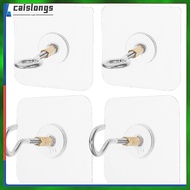 🛁 4Bhg Kait Siling Pelekat Kuat Untuk Lampu Warna Pelbagai PVC