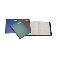 สมุดจดไดอารี่ปี 2024 ขนาด A5 หน้าละวัน ซิลเวอร์พินส์ DX